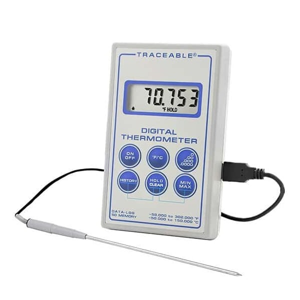 Traceable Scientific Thermistor Thermome